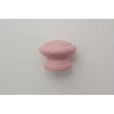 Træknop lyserød  - 40 mm